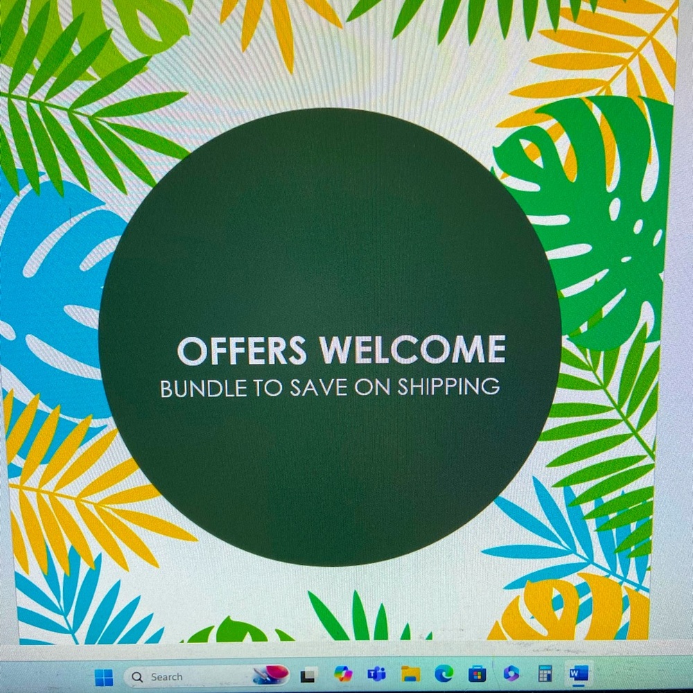 OFFERS WELCOME